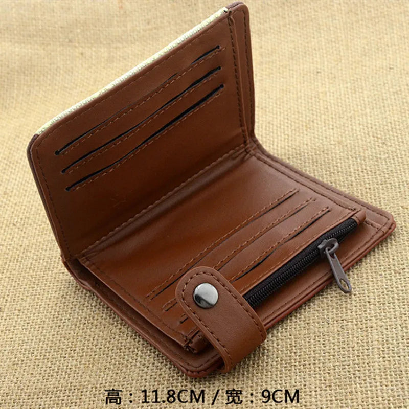 One Piece Anime Wallet – Luffy, Zoro, Ace Bounty & Skeleton Pattern | Kawaii PU Leather Purse & Card Holde