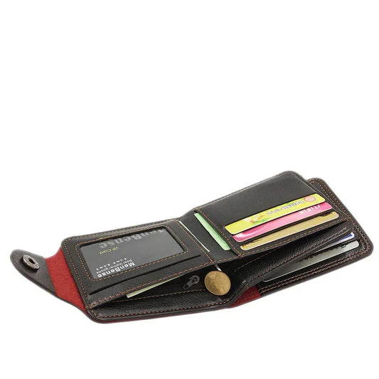 One Piece Anime Wallet – One Piece Black Purse | Kawaii PU Leather Purse & Card Holder